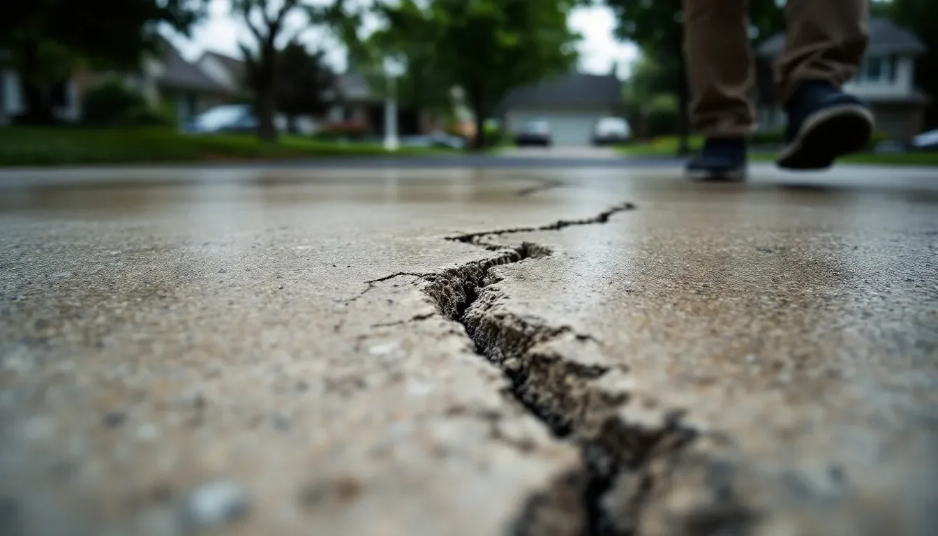 Concrete Driveway Repair in Ann Arbor